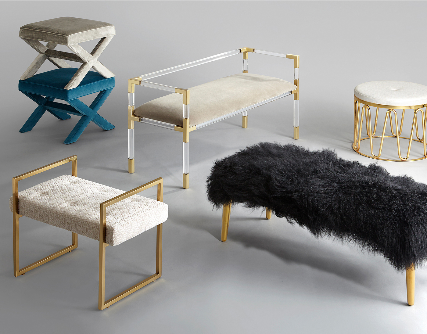 乐竞平台 - 坐具|吧椅/凳子|办公家具|设计师家具|马克西姆矮凳