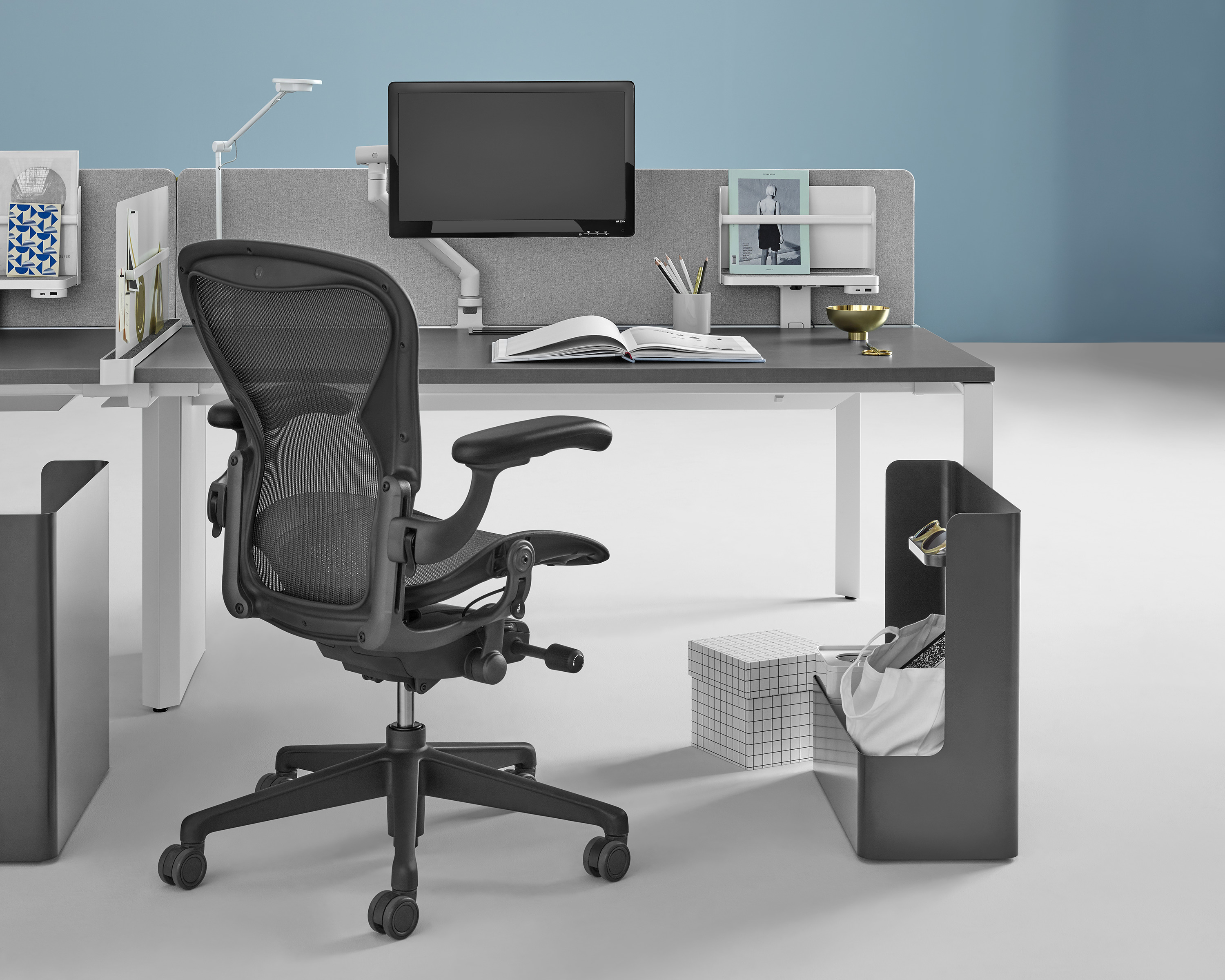 办公椅|布面职员椅|办公家具|设计师家具|艾龙办公椅