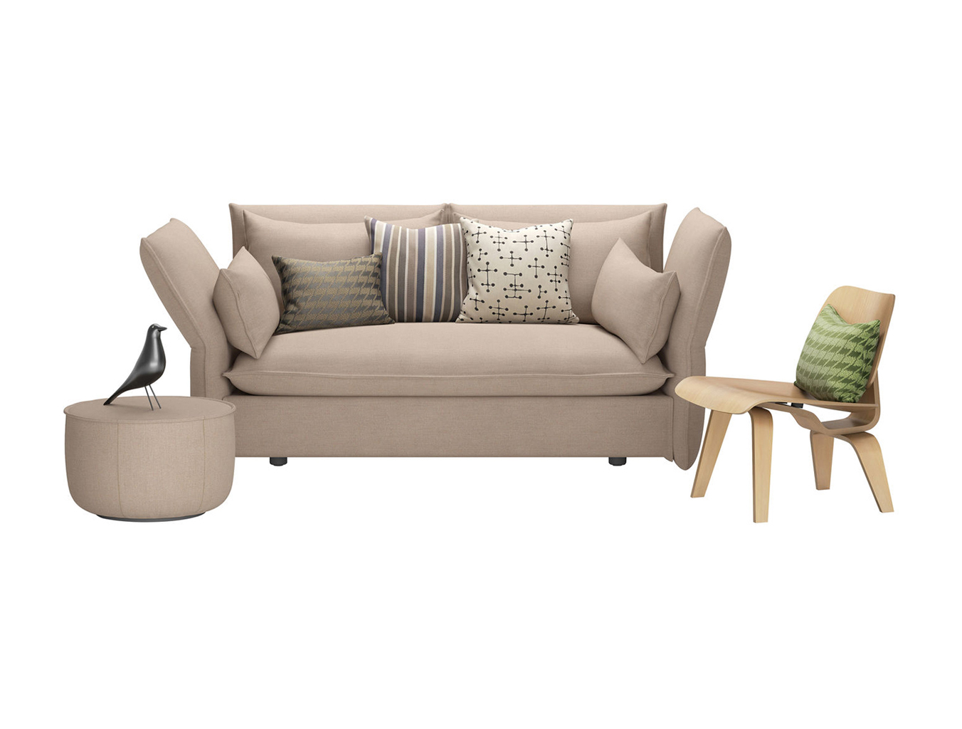 乐竞平台 - 坐具|吧椅/凳子|办公家具|设计师家具|Mariposa 矮墩