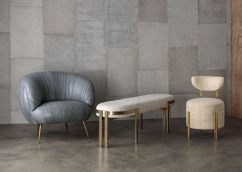 乐竞平台 - 坐具|吧椅/凳子|办公家具|设计师家具|Melange梳妆凳