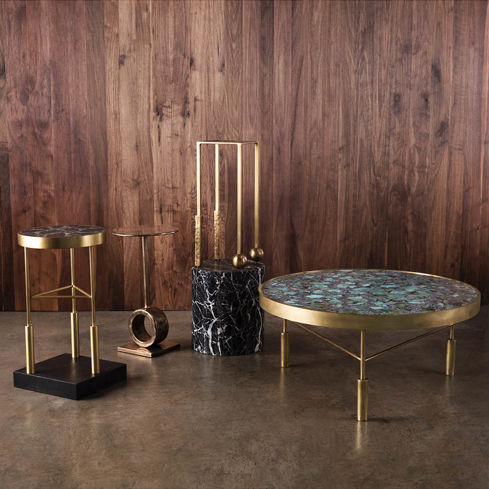 乐竞平台 - 桌几|茶几/边几|办公家具|设计师家具|Armato青铜边几