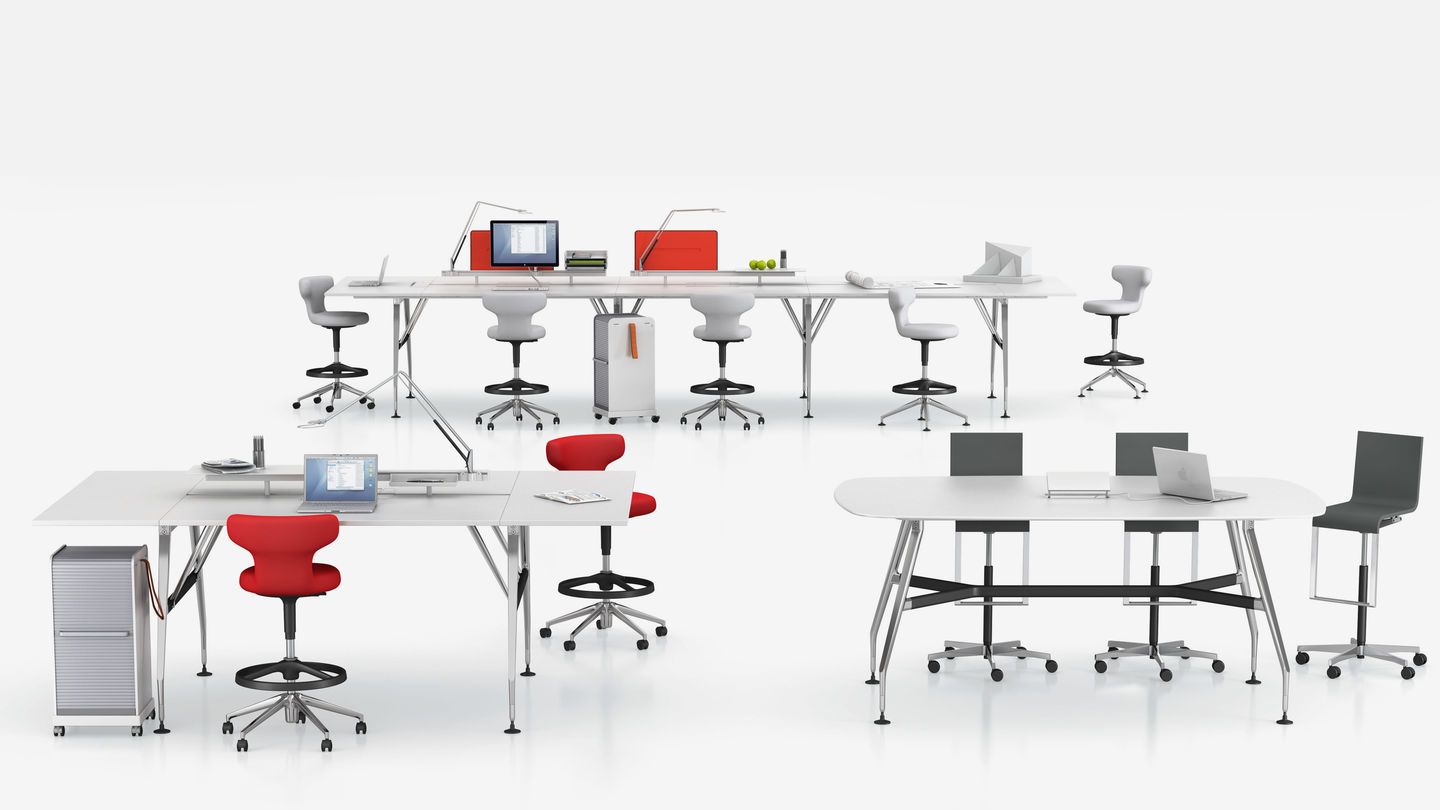 会议台|实木洽谈台|办公家具|设计师家具|Ad Hoc 高脚洽谈台