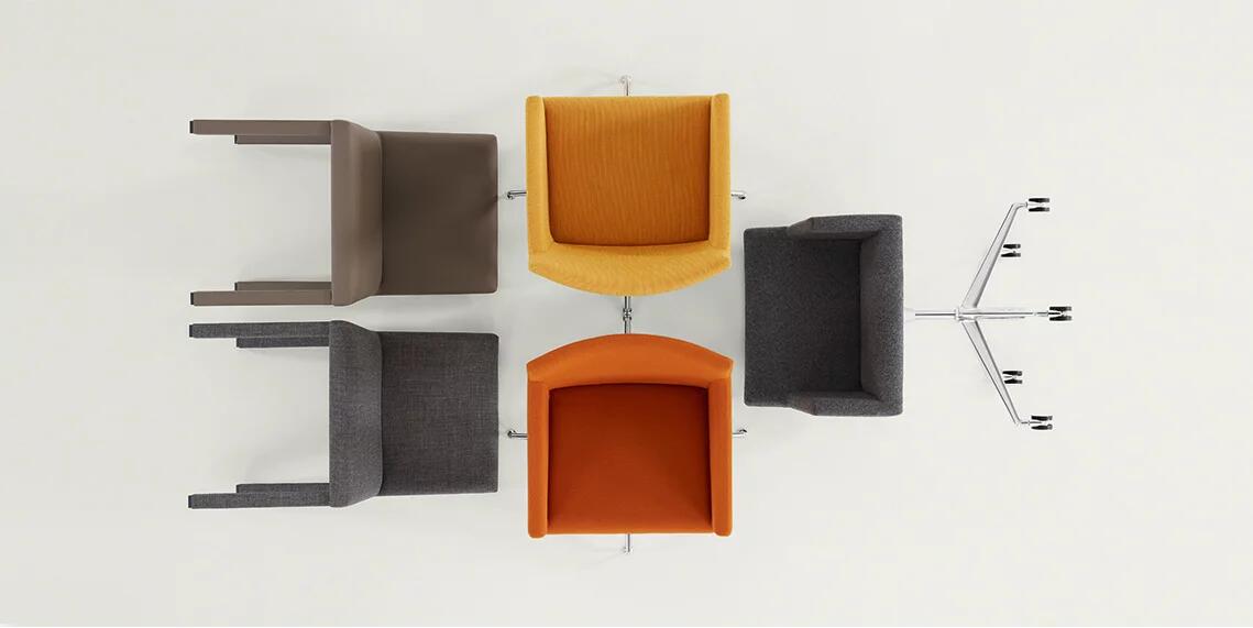 乐竞平台 - 坐具|餐椅|办公家具|设计师家具|Masai 餐椅/会议椅