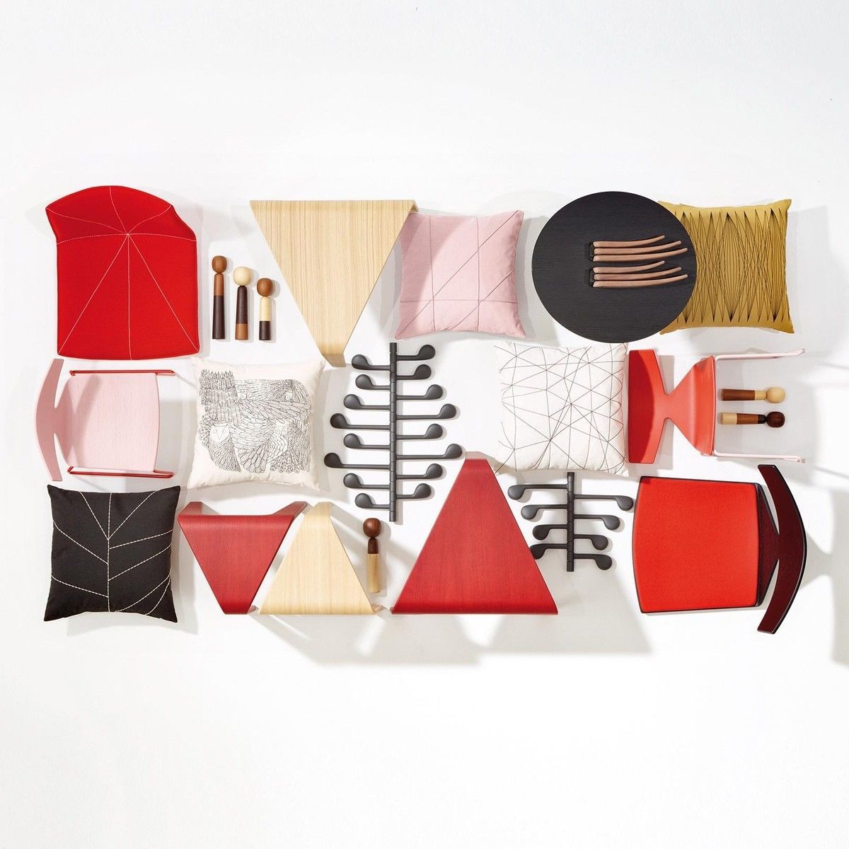 乐竞平台 - 附件|衣帽架|办公家具|设计师家具|Song 墙挂衣架