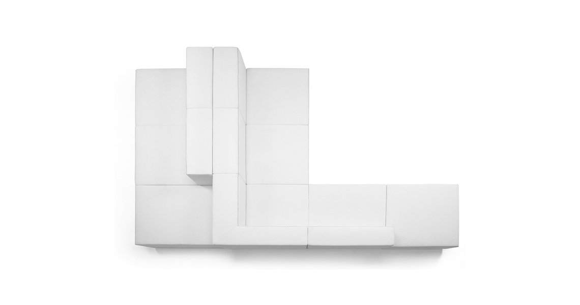 乐竞平台 - 坐具|沙发|办公家具|设计师家具|Step sofa 沙发