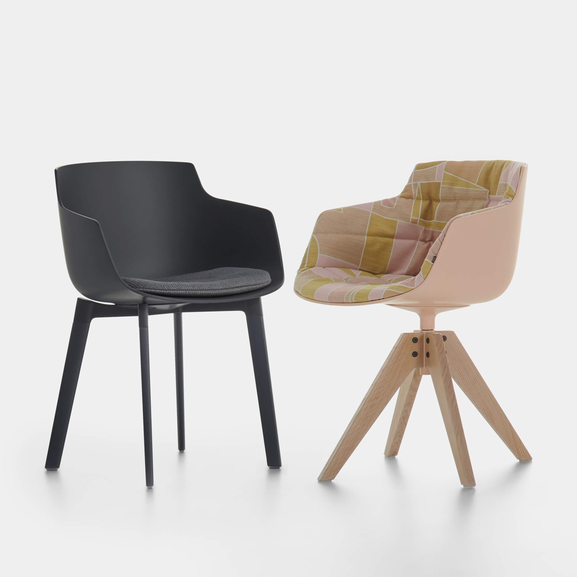 乐竞平台 - 坐具|餐椅|办公家具|设计师家具|FLOW SLIM COLOR  洽谈椅/餐椅