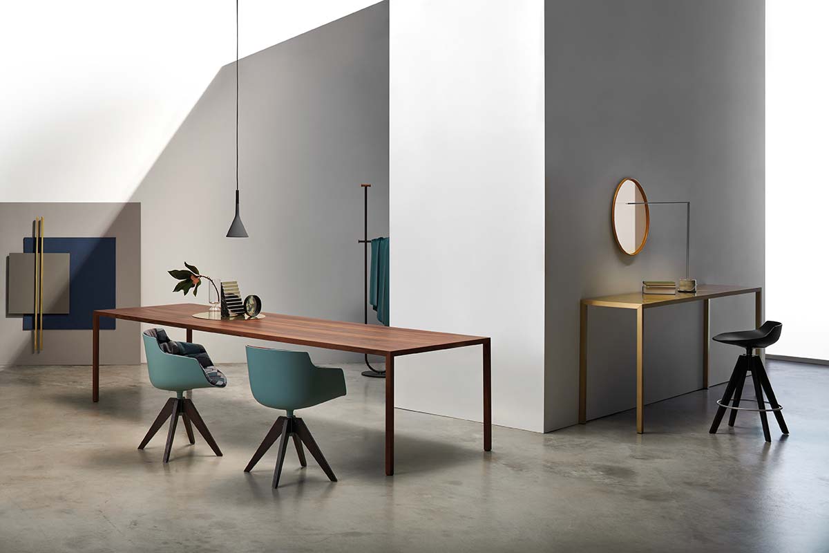 乐竞平台 - 坐具|餐椅|办公家具|设计师家具|FLOW SLIM COLOR  洽谈椅/餐椅