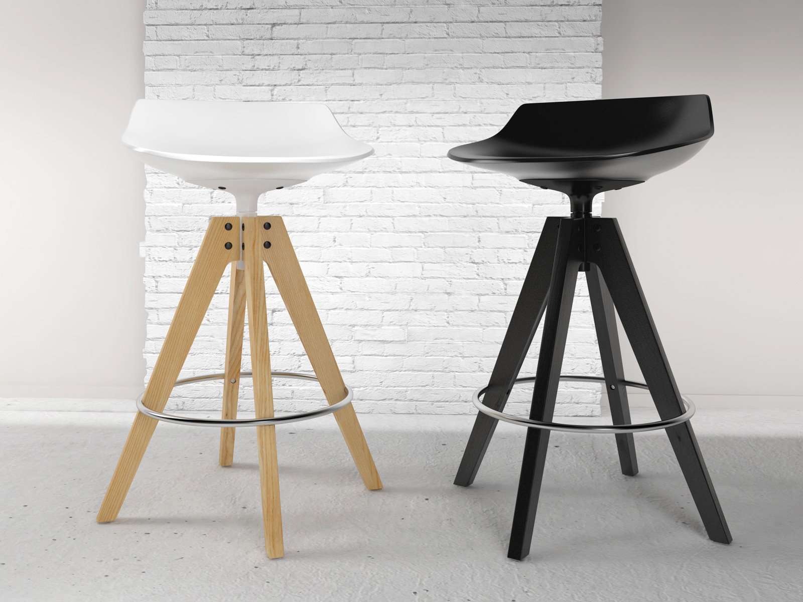 乐竞平台 - 坐具|吧椅/凳子|办公家具|设计师家具|FLOW STOOL 吧椅