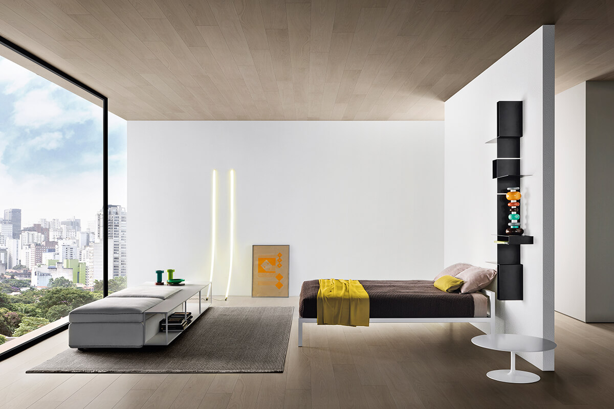 乐竞平台 - 卧室|床|办公家具|设计师家具|ALUMINIUM BED 床