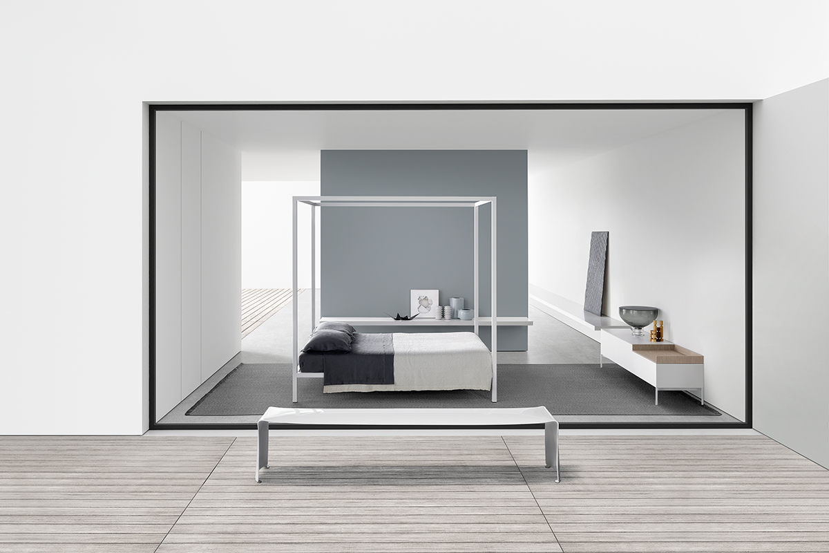 乐竞平台 - 卧室|床|办公家具|设计师家具|ALUMINIUM BED 床