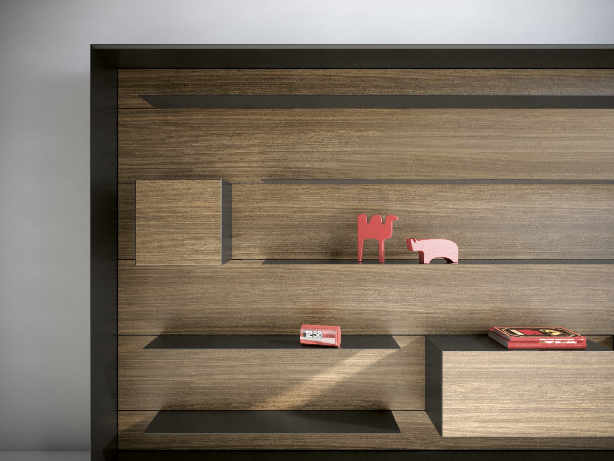 乐竞平台 - 储物|装饰架|办公家具|设计师家具|Outline 办公室书架/开放式木制书架