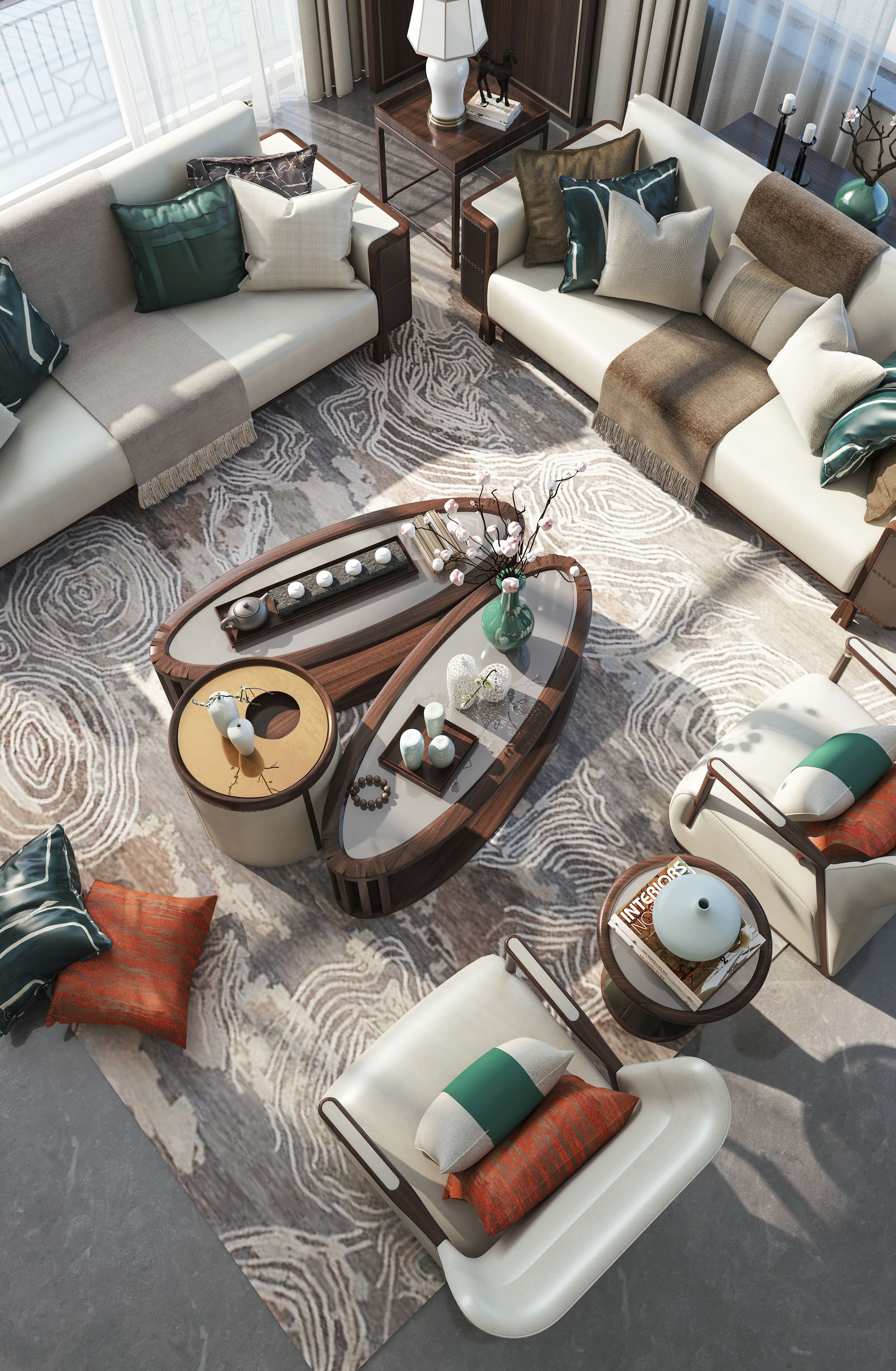 乐竞平台 - 桌几|茶几/边几|办公家具|设计师家具|本然-小圆茶几