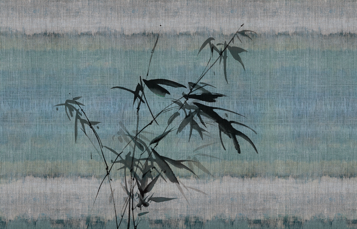 [乐竞平台 - 附件|装饰画/墙饰|办公家具|设计师家具|风竹-原创定制壁画]