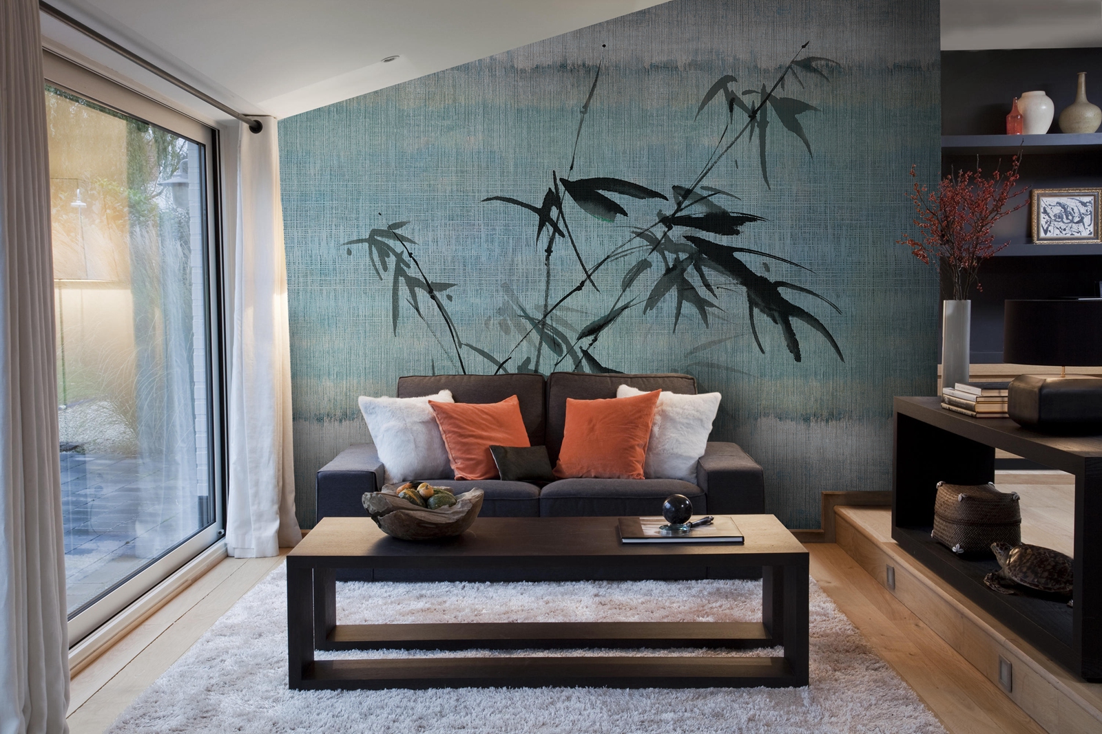 乐竞平台 - 附件|装饰画/墙饰|办公家具|设计师家具|风竹-原创定制壁画