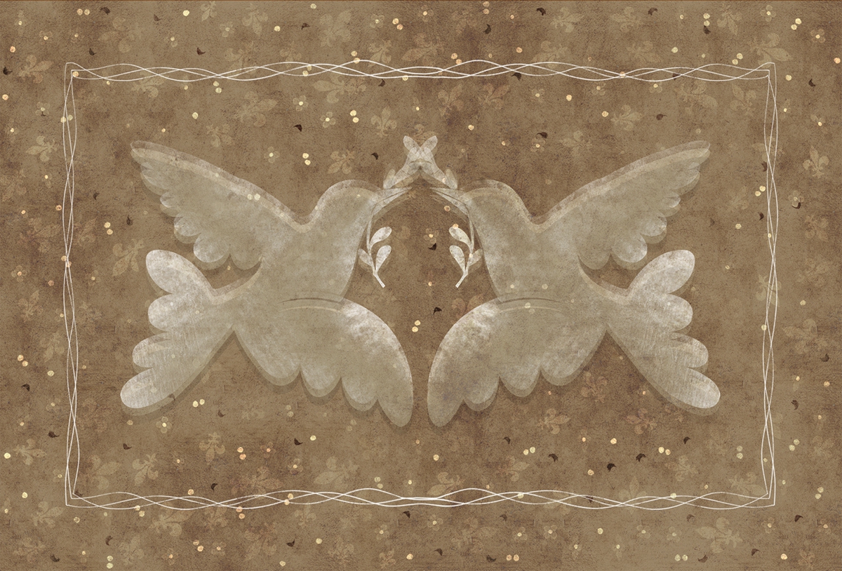 [乐竞平台 - 附件|装饰画/墙饰|办公家具|设计师家具|偎依-原创定制壁画]