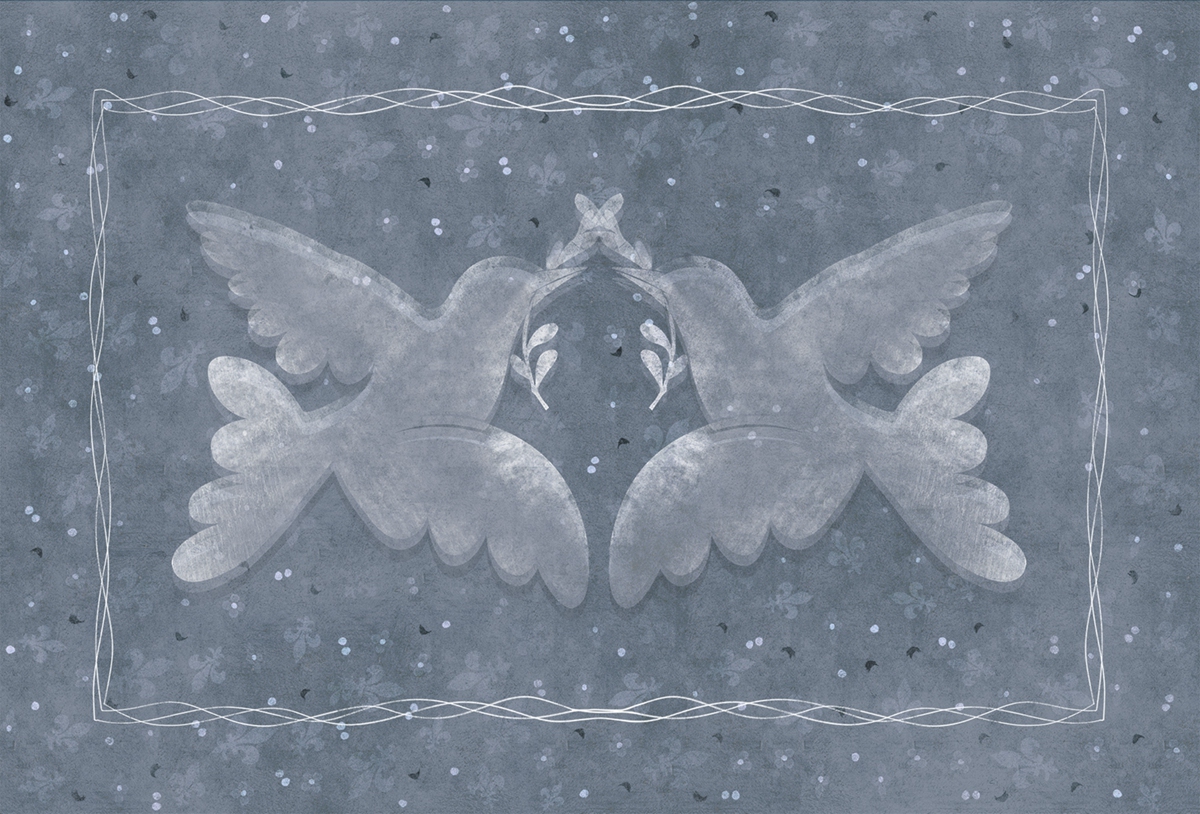 乐竞平台 - 附件|装饰画/墙饰|办公家具|设计师家具|偎依-原创定制壁画