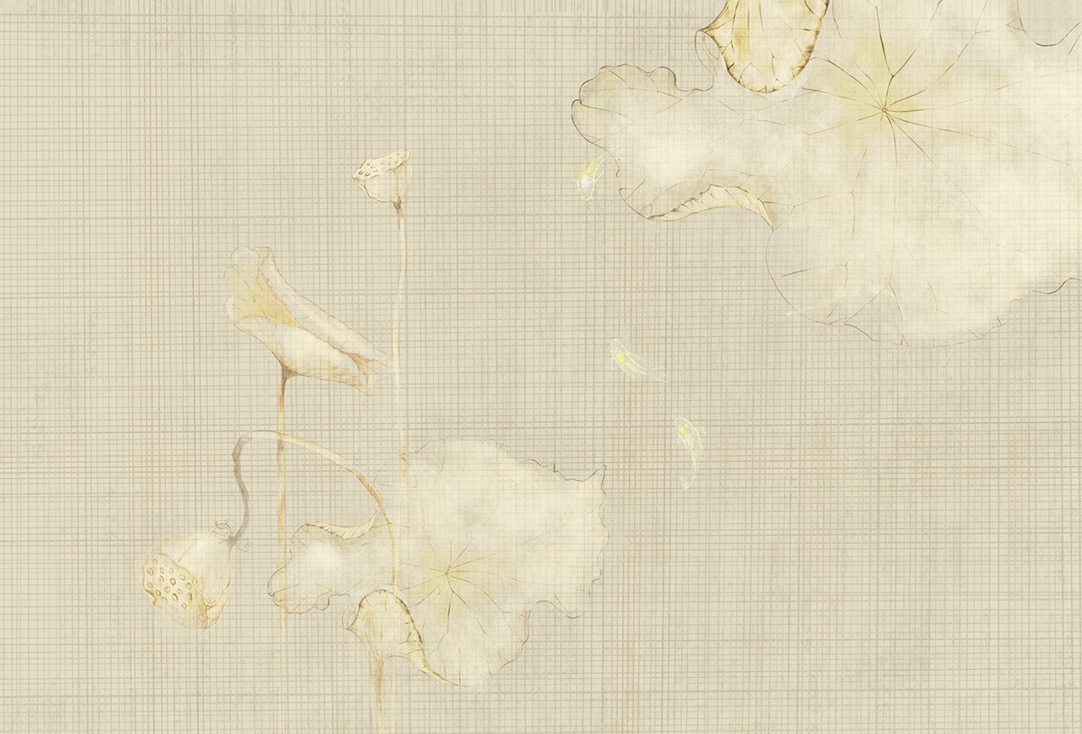 [乐竞平台 - 附件|装饰画/墙饰|办公家具|设计师家具|荷韵-原创定制壁画]