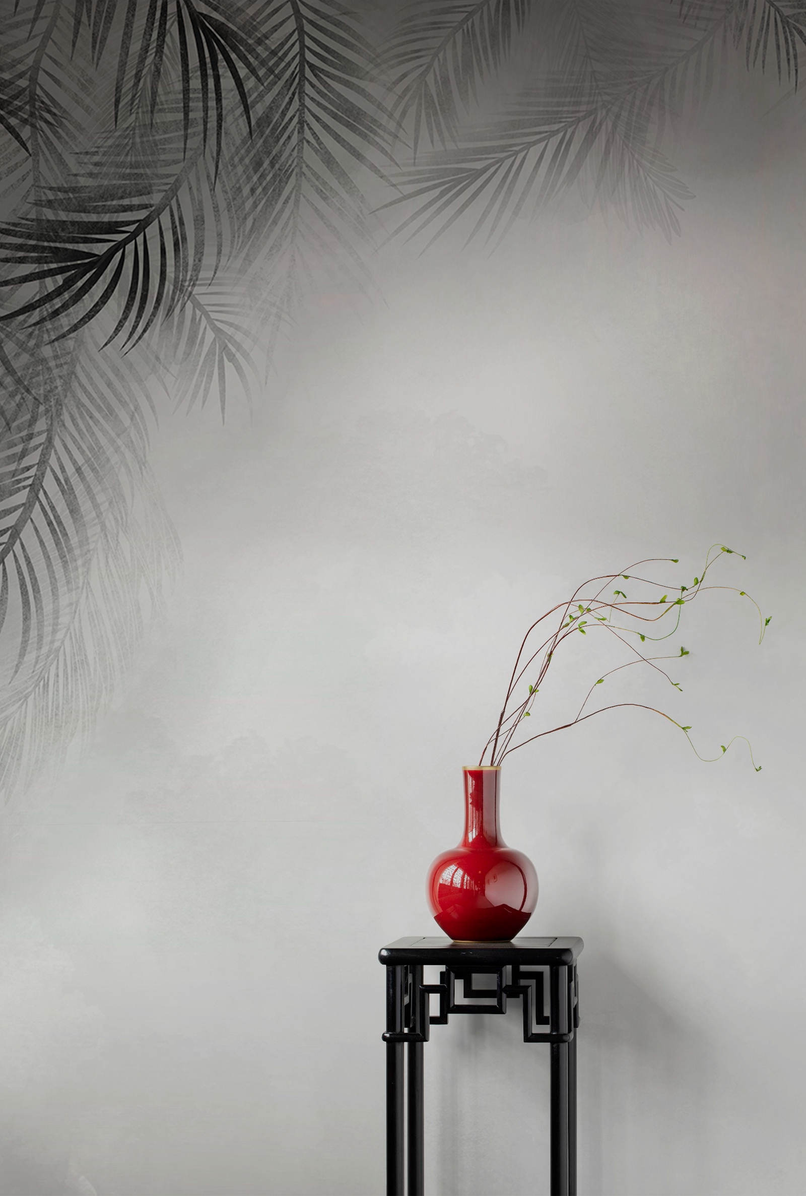 乐竞平台 - 附件|装饰画/墙饰|办公家具|设计师家具|凤尾-原创定制壁画