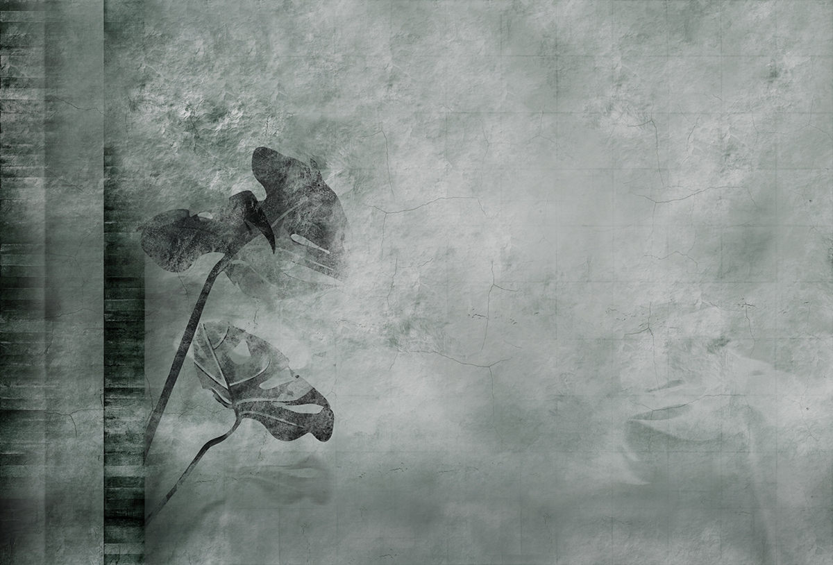 乐竞平台 - 附件|装饰画/墙饰|办公家具|设计师家具|龟背竹-原创定制壁画