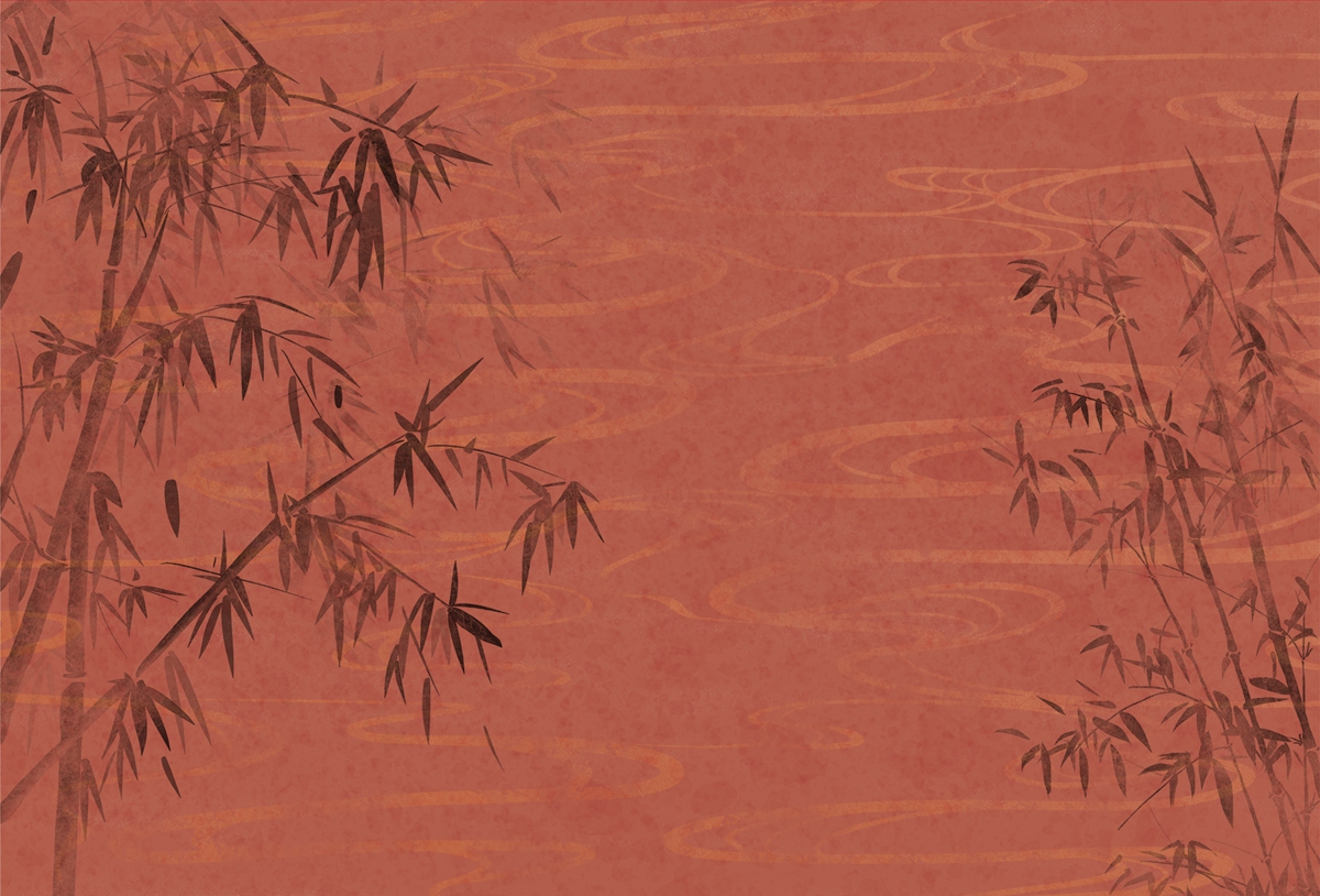 乐竞平台 - 附件|装饰画/墙饰|办公家具|设计师家具|凤竹-原创定制壁画