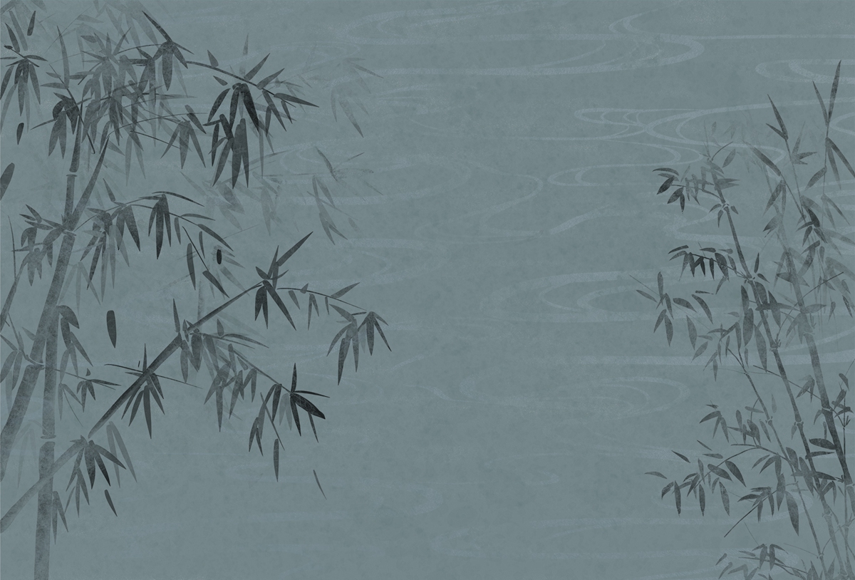 乐竞平台 - 附件|装饰画/墙饰|办公家具|设计师家具|凤竹-原创定制壁画