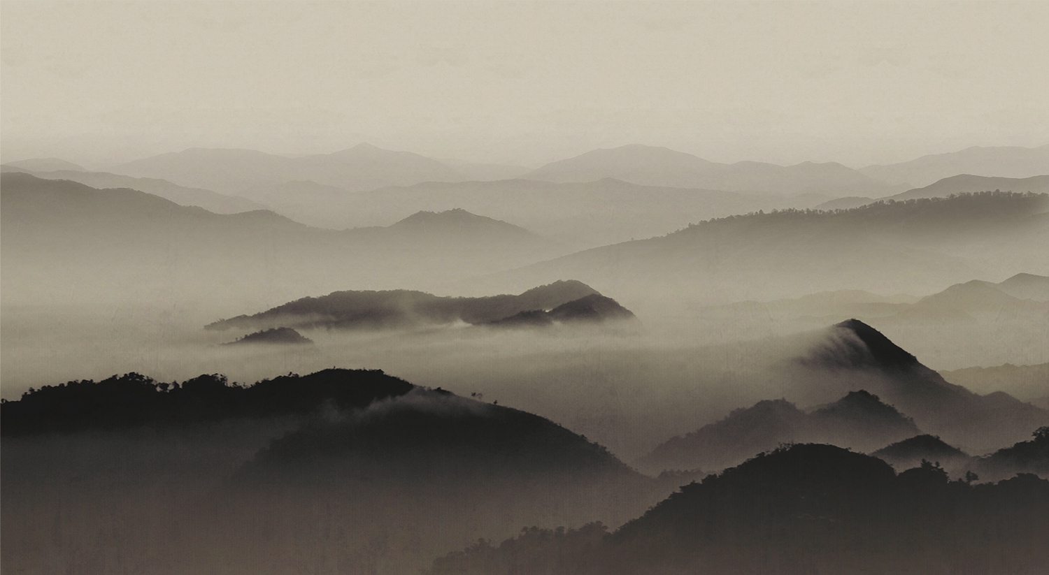 乐竞平台 - 附件|装饰画/墙饰|办公家具|设计师家具|山雾-原创定制壁画