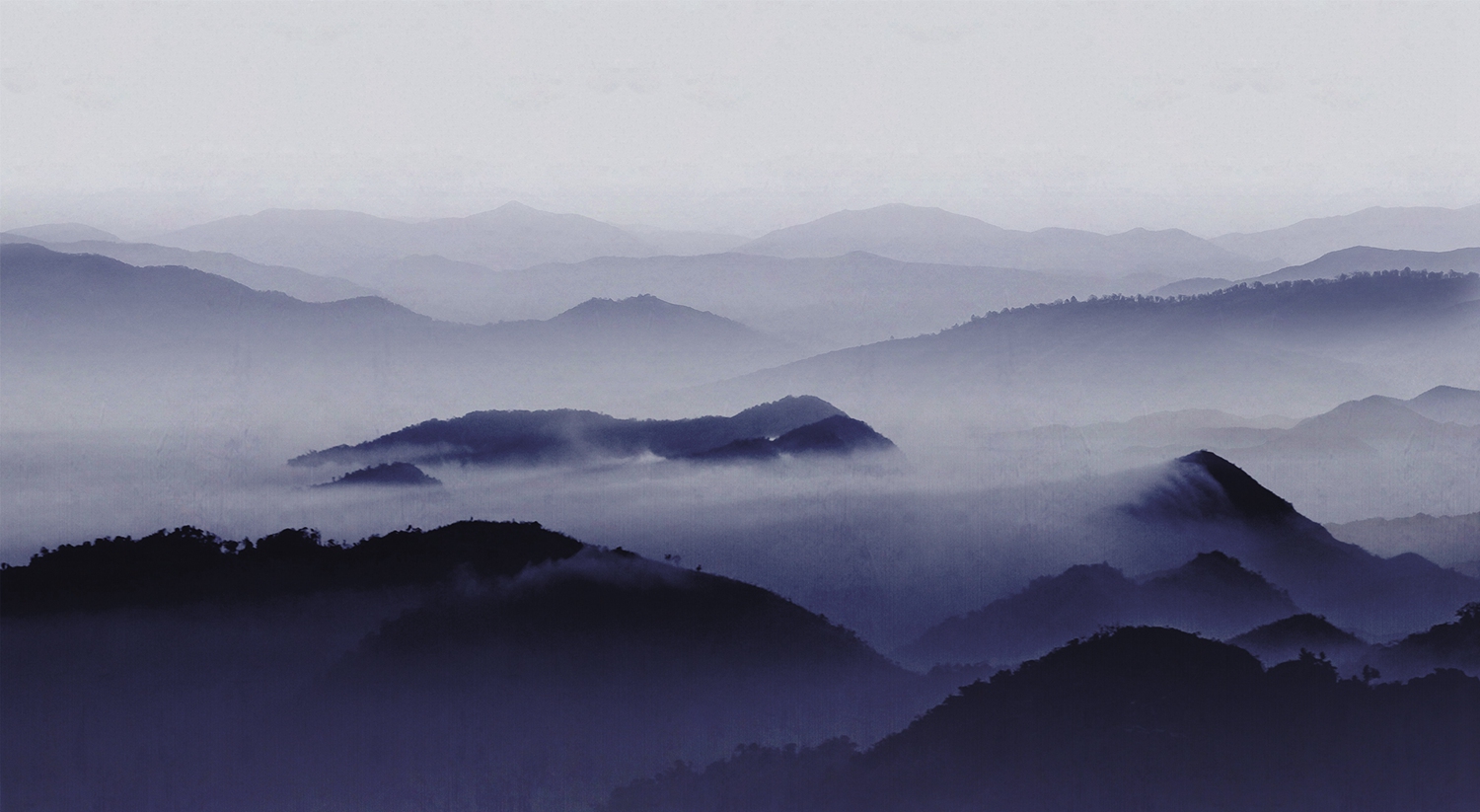 乐竞平台 - 附件|装饰画/墙饰|办公家具|设计师家具|山雾-原创定制壁画