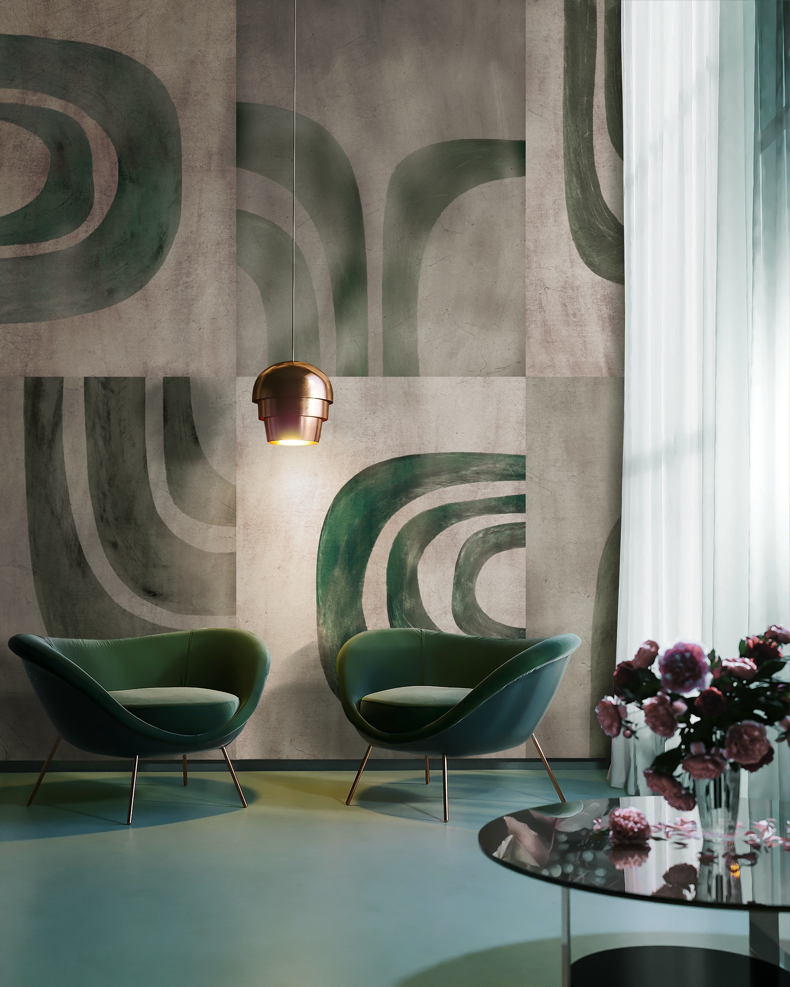 乐竞平台 - 附件|装饰画/墙饰|办公家具|设计师家具|图伦-原创定制壁画