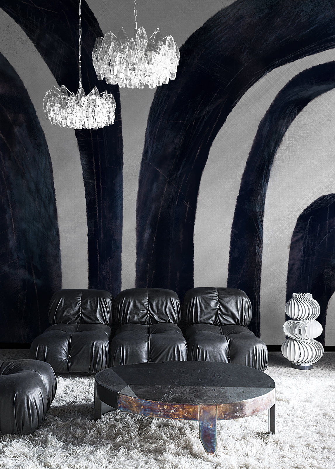 乐竞平台 - 附件|装饰画/墙饰|办公家具|设计师家具|玛雅-原创定制壁画