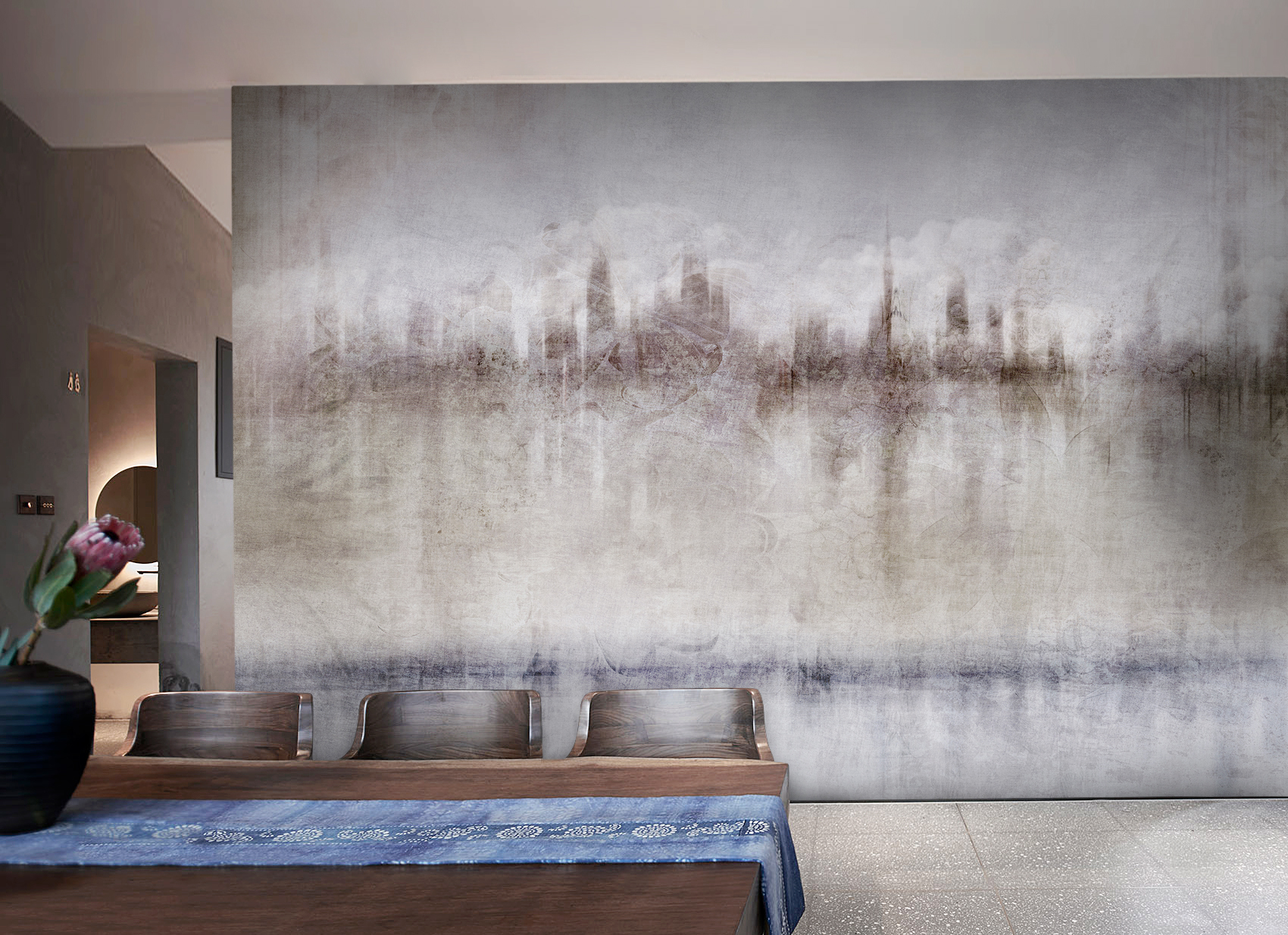 乐竞平台 - 附件|装饰画/墙饰|办公家具|设计师家具|城市光影-原创定制壁画