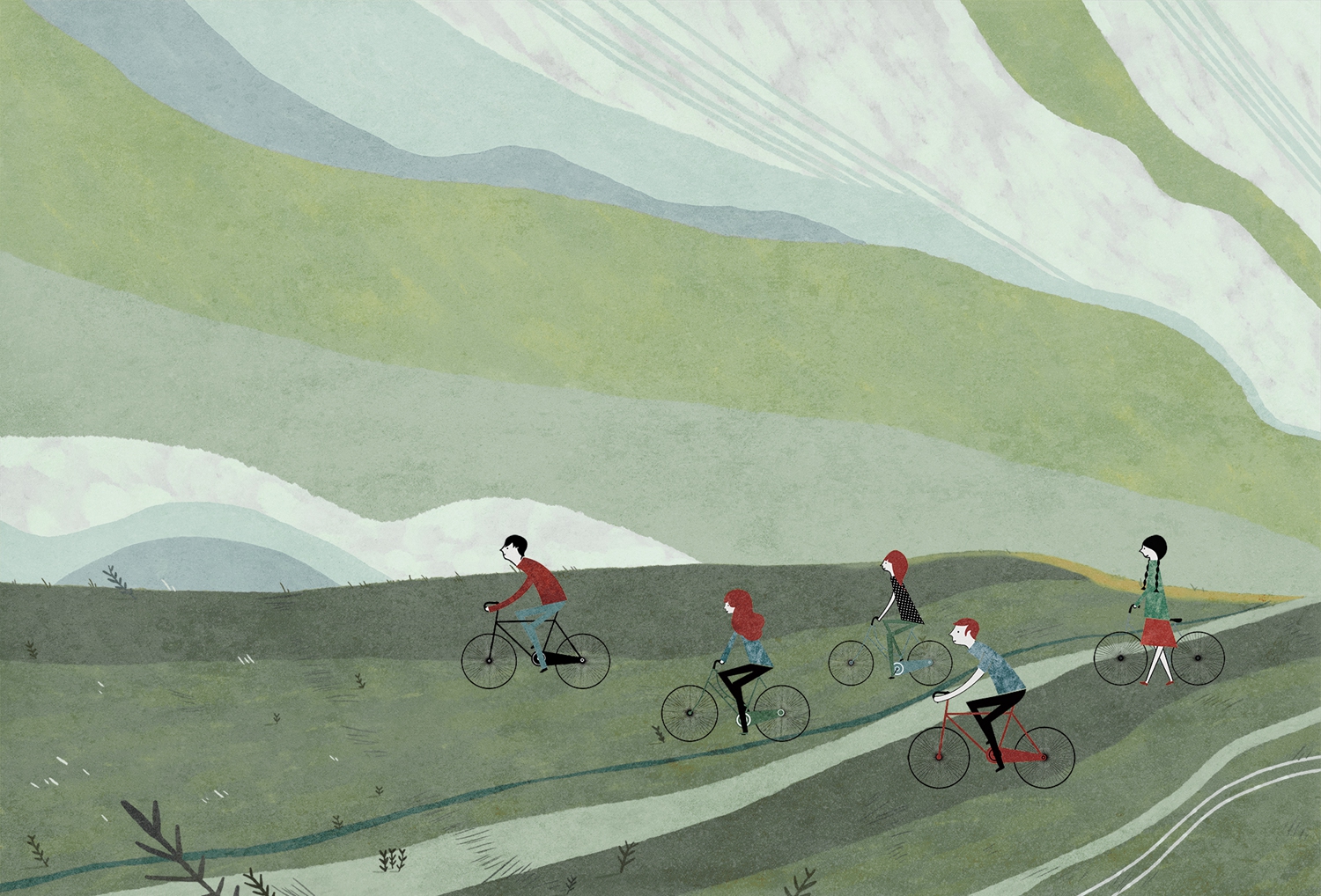 乐竞平台 - 附件|装饰画/墙饰|办公家具|设计师家具|秋游-原创定制壁画