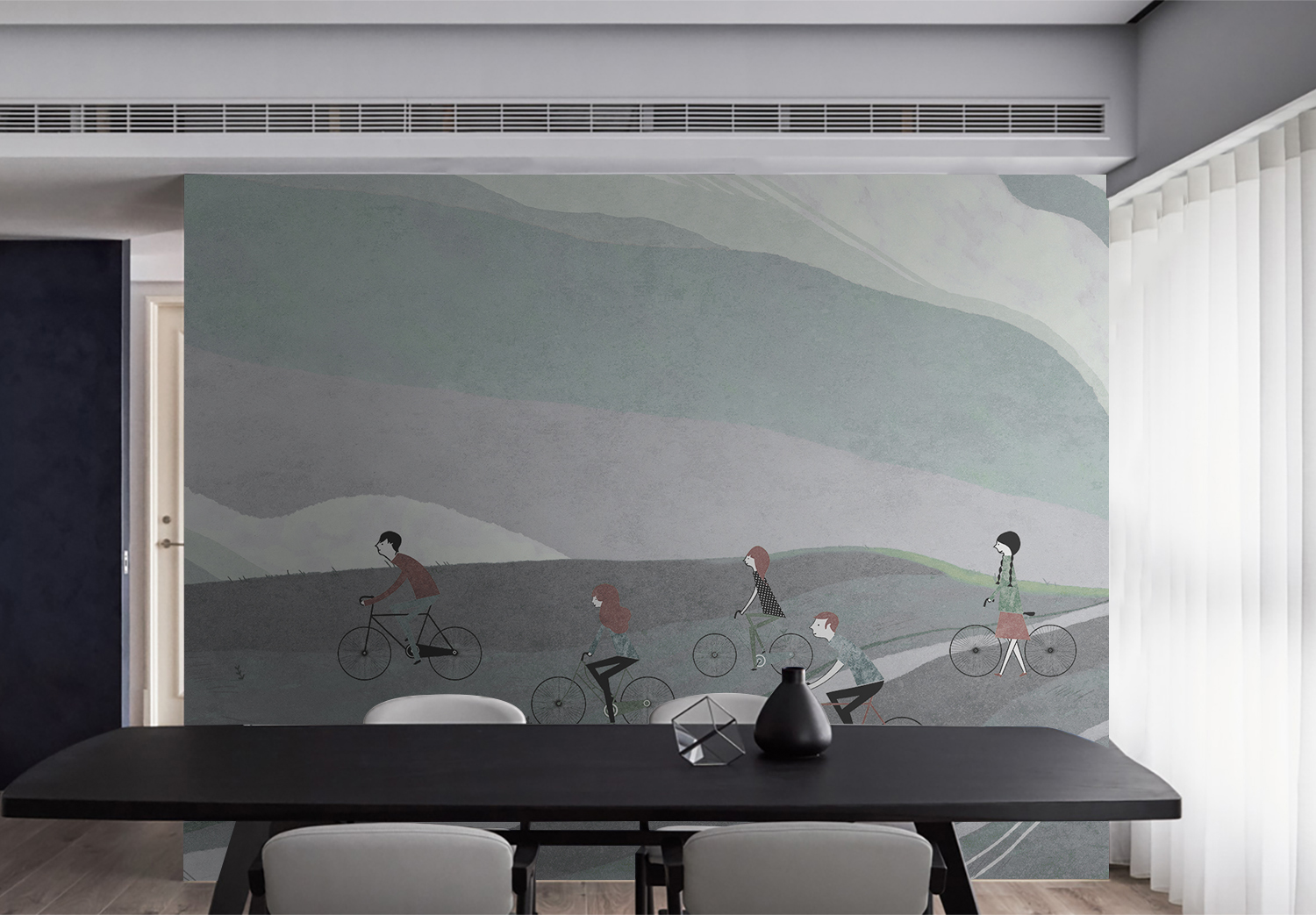 乐竞平台 - 附件|装饰画/墙饰|办公家具|设计师家具|秋游-原创定制壁画