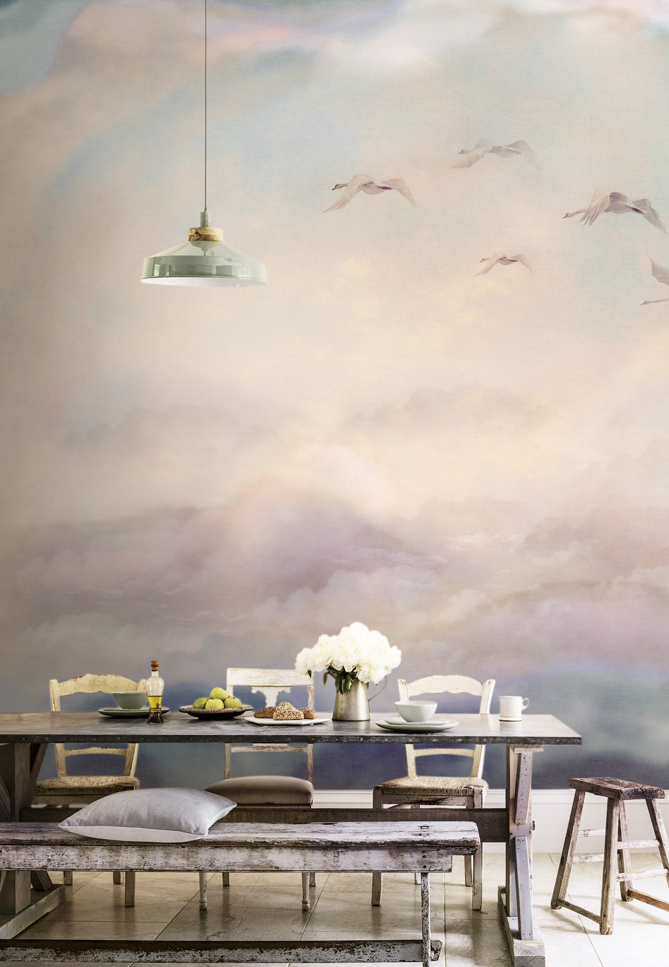 乐竞平台 - 附件|装饰画/墙饰|办公家具|设计师家具|候鸟-原创定制壁画