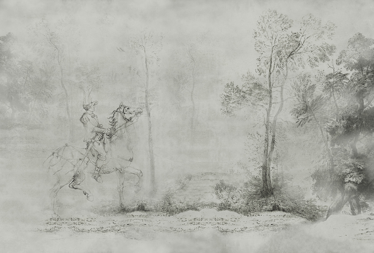 乐竞平台 - 附件|装饰画/墙饰|办公家具|设计师家具|骑士-原创定制壁画