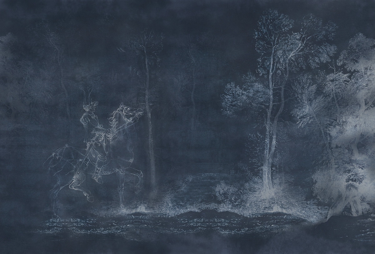 乐竞平台 - 附件|装饰画/墙饰|办公家具|设计师家具|骑士-原创定制壁画