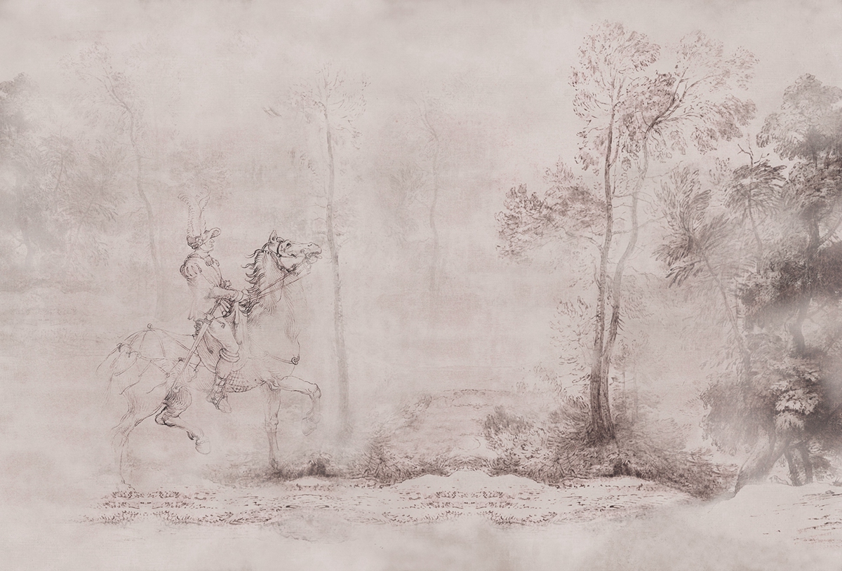 乐竞平台 - 附件|装饰画/墙饰|办公家具|设计师家具|骑士-原创定制壁画