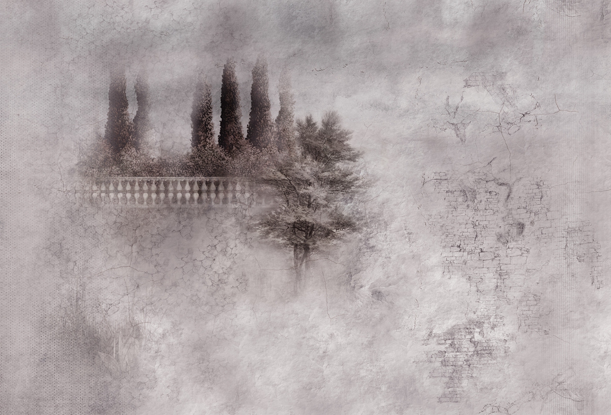 乐竞平台 - 附件|装饰画/墙饰|办公家具|设计师家具|古堡花园-原创定制壁画