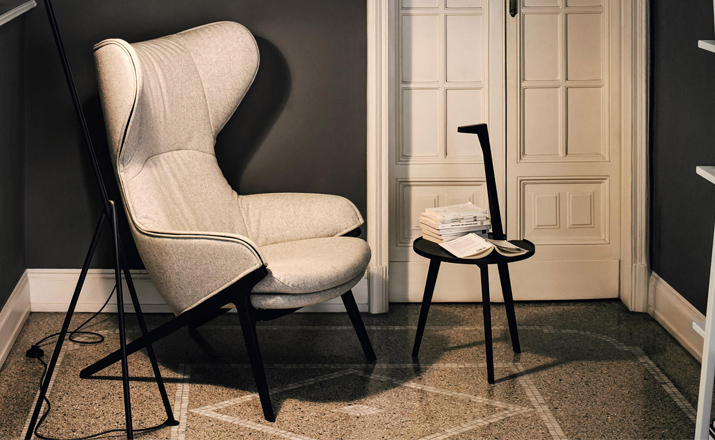 乐竞平台 - 坐具|休闲椅|办公家具|设计师家具|P22椅&脚踏