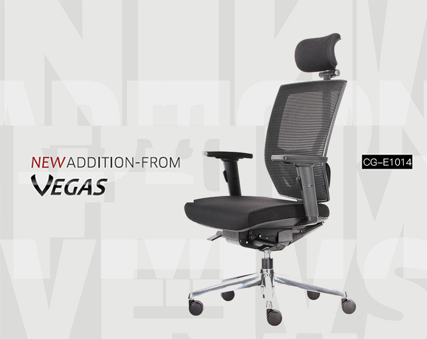 [办公椅|网布大班椅|办公家具|设计师家具|VEGAS]