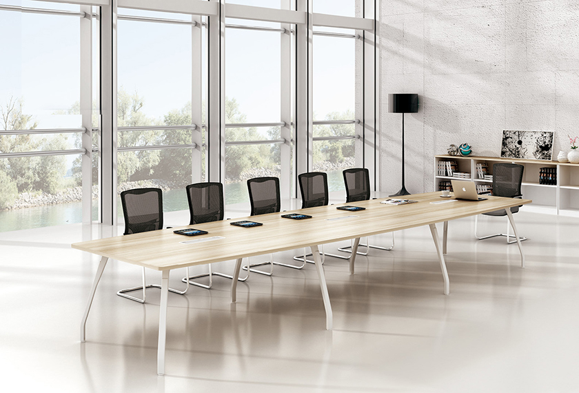 [会议台|实木会议台|办公家具|设计师家具|歌特系列]