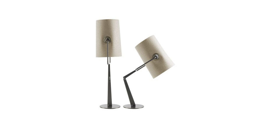 [乐竞平台 - 灯饰|台灯|办公家具|设计师家具|复制版Foscarini Fork Table Lamps 布艺台灯]