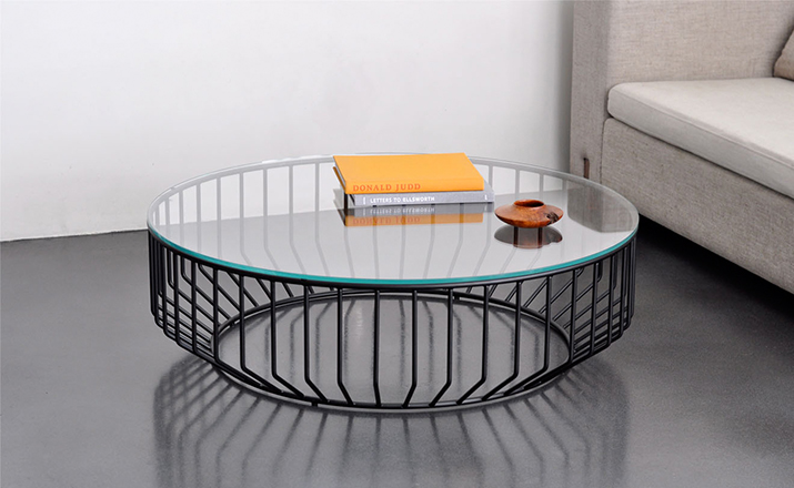 乐竞平台 - 桌几|茶几/边几|办公家具|设计师家具|钢丝咖啡桌