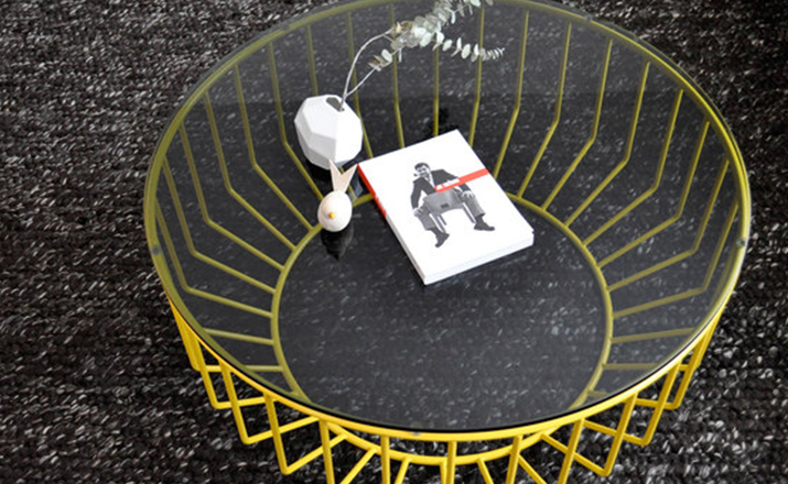 乐竞平台 - 桌几|茶几/边几|办公家具|设计师家具|钢丝咖啡桌