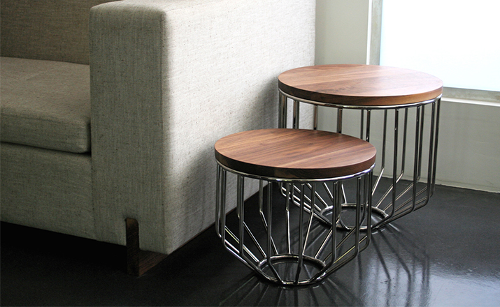 乐竞平台 - 桌几|茶几/边几|办公家具|设计师家具|钢丝边桌