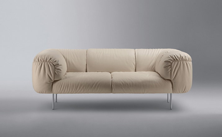 [乐竞平台 - 坐具|吧椅/凳子|办公家具|设计师家具|比波普双座沙发]