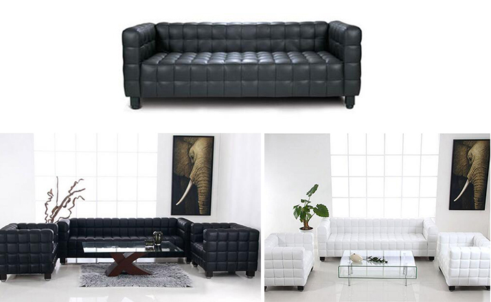 乐竞平台 - 坐具|沙发|办公家具|设计师家具|约瑟夫霍夫曼三座沙发