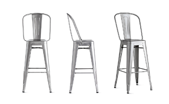 乐竞平台 - 坐具|吧椅/凳子|办公家具|设计师家具|tolix高背吧凳