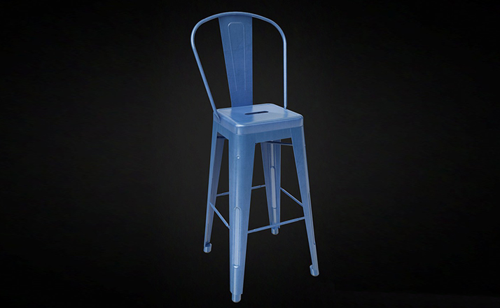 乐竞平台 - 坐具|吧椅/凳子|办公家具|设计师家具|tolix高背吧凳