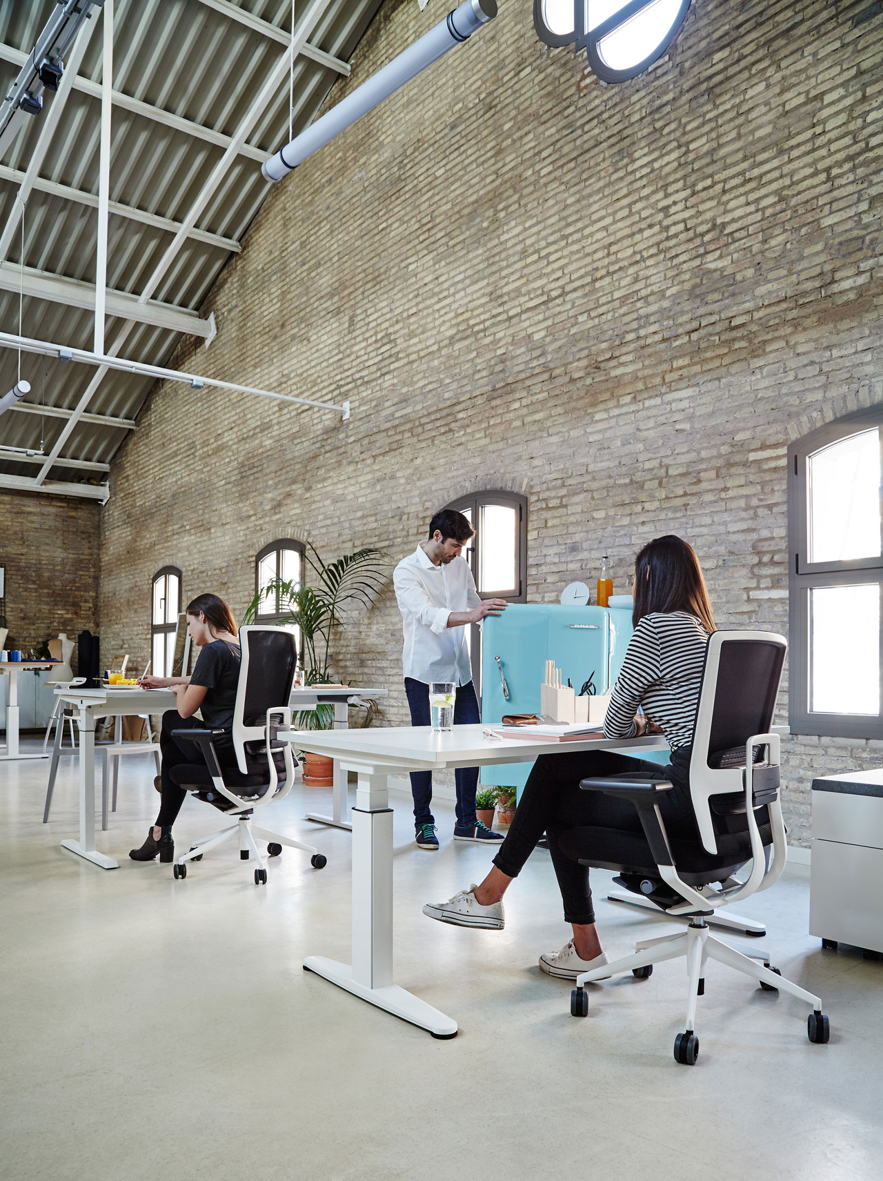 办公椅|布面职员椅|办公家具|设计师家具|TNK FAMILY 职员椅系列