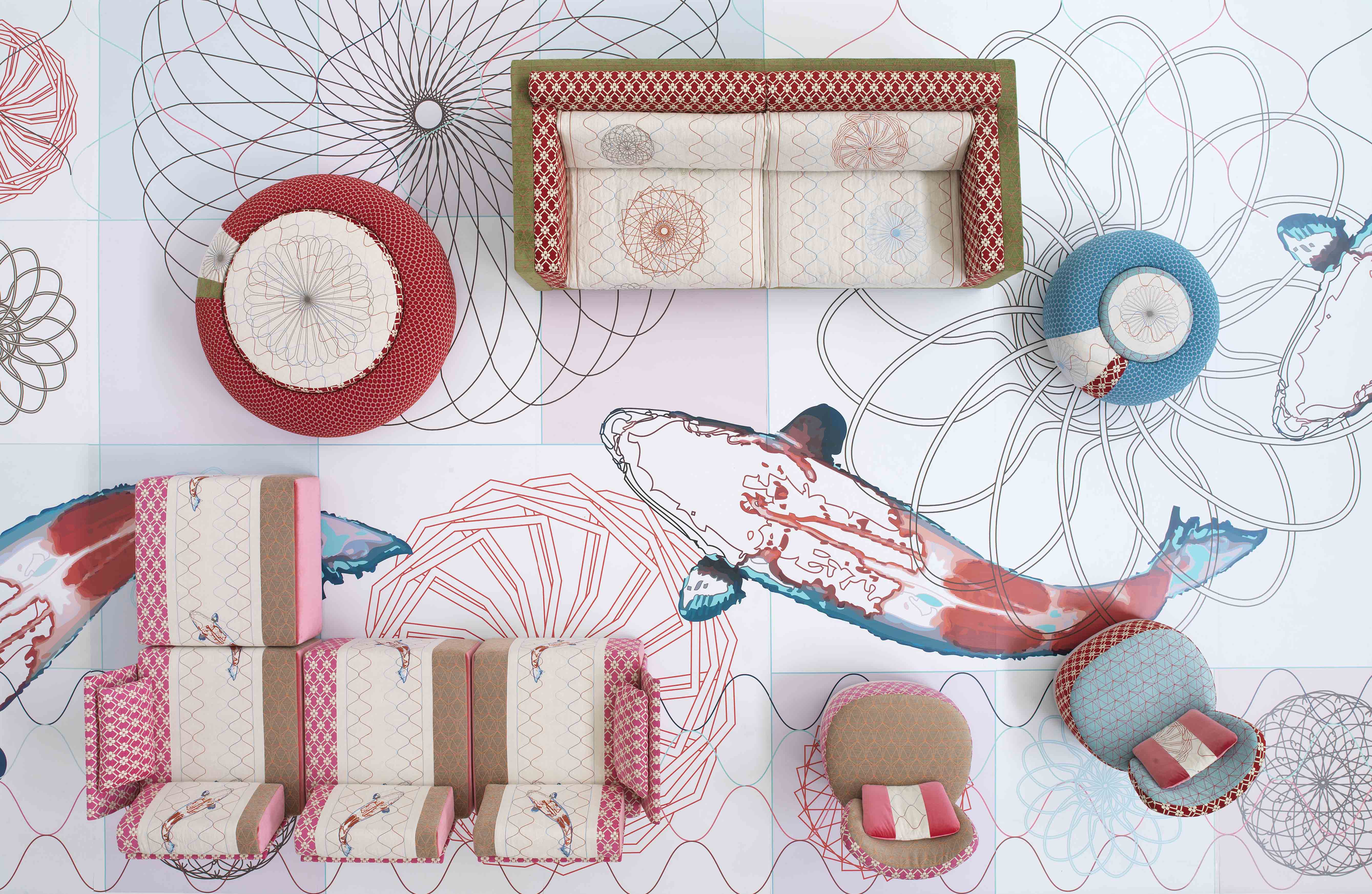 乐竞平台 - 坐具|吧椅/凳子|办公家具|设计师家具|甜甜圈圆墩